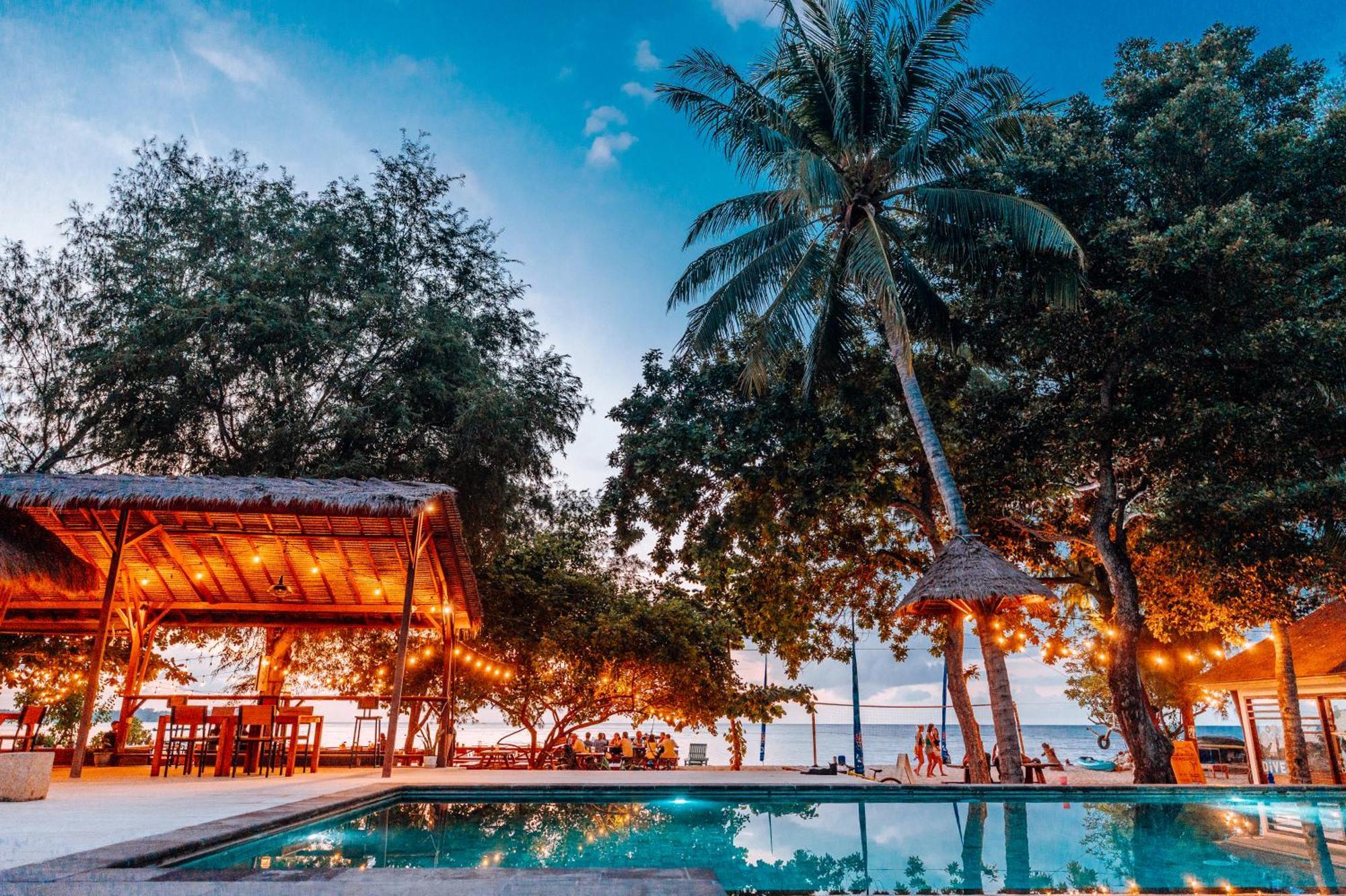 Hotel Blue Marlin Dive Gili Air Zewnętrze zdjęcie